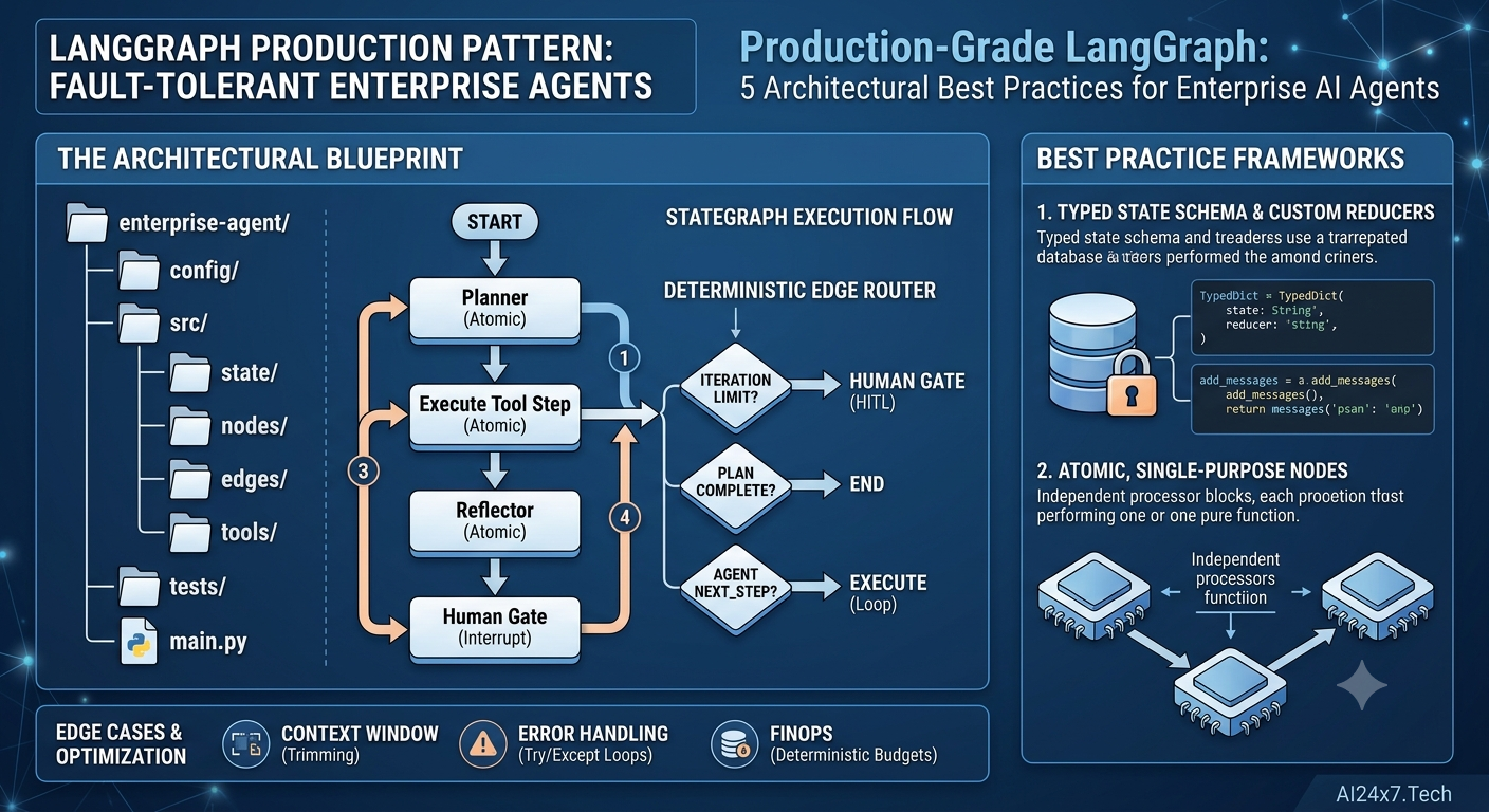 Production-Grade LangGraph: 5 Architectural Best Practices for Enterprise AI Agents